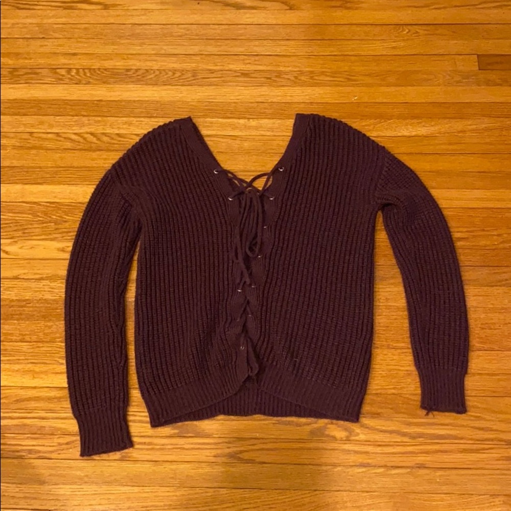 Cropped sweater - Picture 2 of 3